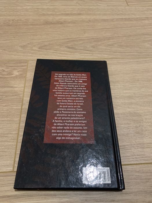 Livro “Um amante na palestina”