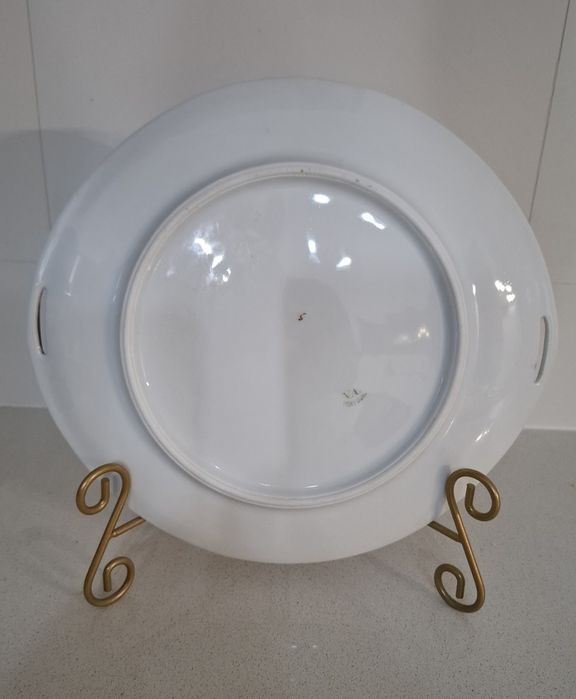 Prato de torradas em porcelana da Vista Alegre