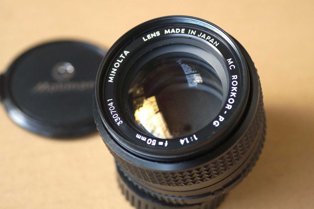 Minolta MC 50mm f/1.4 Rokkor-PG