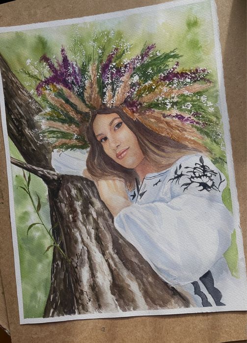 Художник картини на замовлення портрет по фото замовити портрет