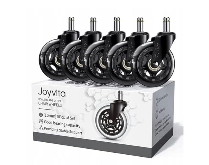 Kółka do fotela JOYVITA Kpl. 5 szt.