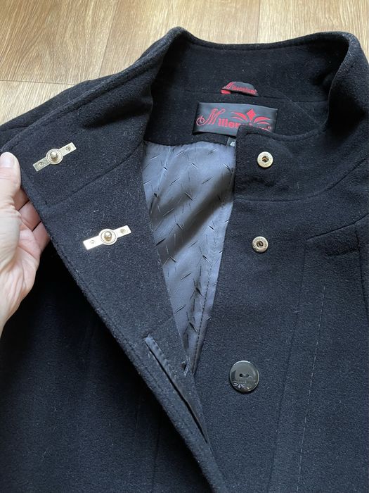 Пальто жіноче демісезонне чорне Millenium розмір 46