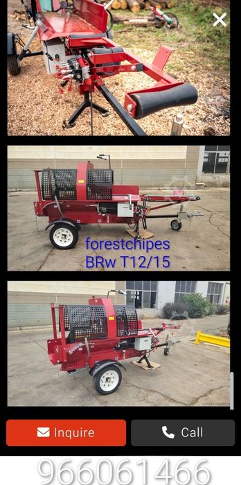 Processadores de lenha ,bio trituradores, destrocador florestall