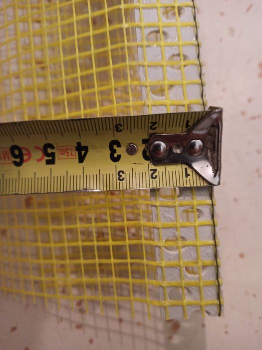 Siatka elewacyjna, narożnik PCV, klej do siatki