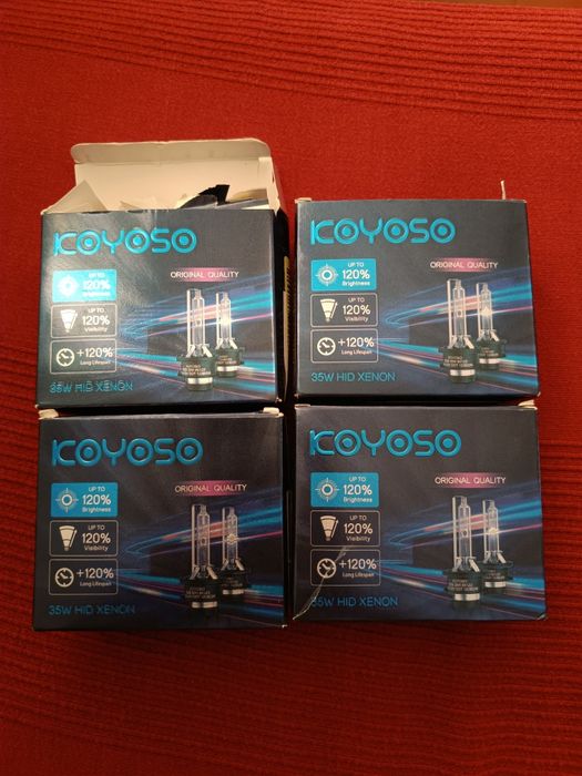 2 unid de Lâmpadas Xenon HDI 35w D1S KOYOSO 10000K
