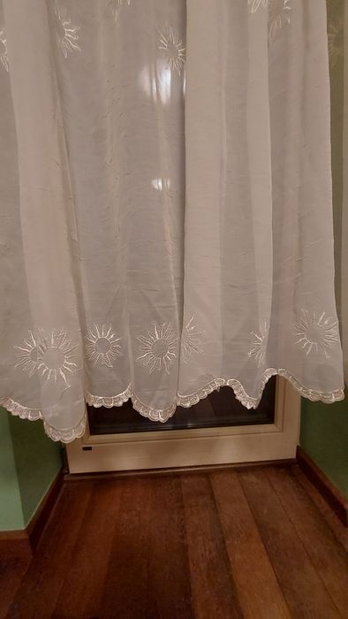 Firanki kremowe 5 szt