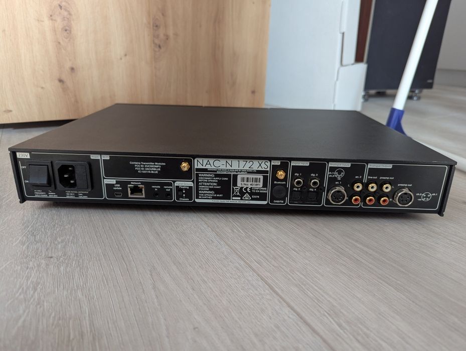 Streamer, DAC, przedwzmacniacz Naim Nac-N 172XS