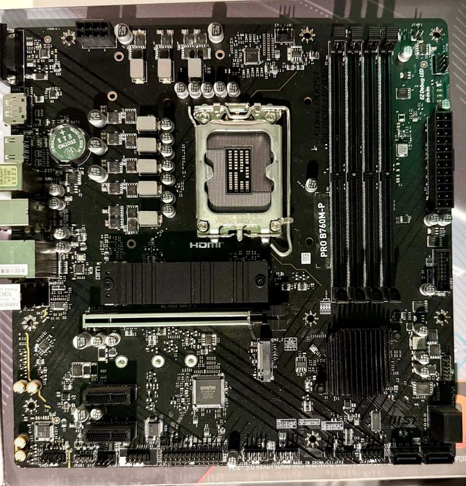 Płyta główna MSI PRO B760M-P LGA1700 DDR5 mATX
