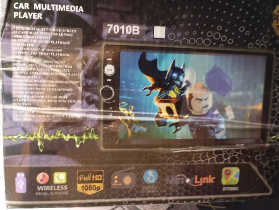 Auto radio 7 polegadas novo