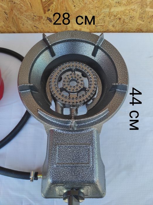 Газовий таганок плитка чугунна настольна