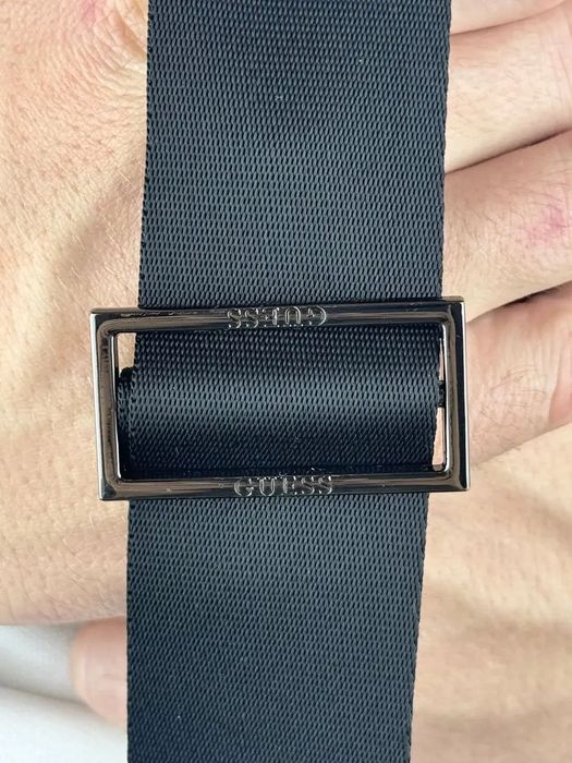 Чоловічий мессенджер через плече Guess Smart Mini:Чорний