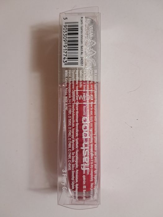 Wibo pomadka matowa czerwień