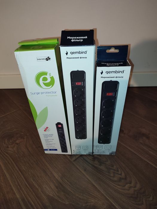 Сетевой фильтр-удленитель  Gembird, Energenie