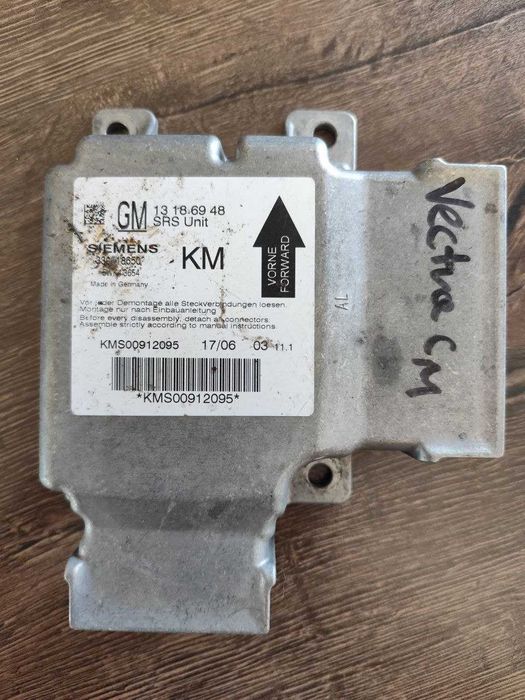 SRS блок подушок безпеки Siemens/Airbag Control Module/ Opel Vectra C