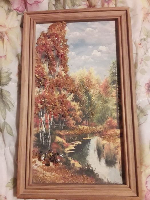 Картина с янтаря