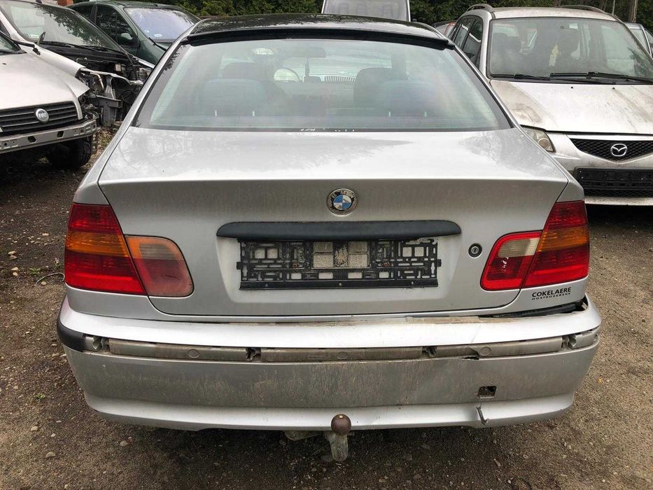 Bmw e46 na części 2.0d m47     wózek/sanki/skrzynia/reflektor/silnik/pas przedni/chłodnica