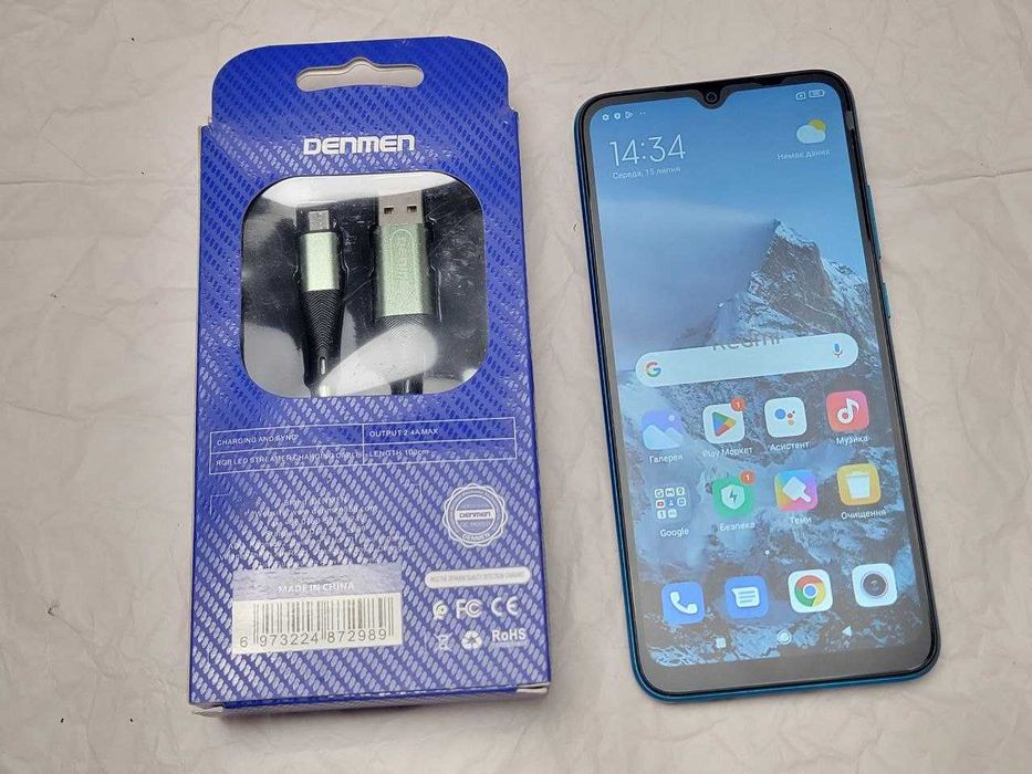 Новый Redmi 9A на 4+1/64 Gb мобильний телефон Xiaomi Редми 9А смартфон
