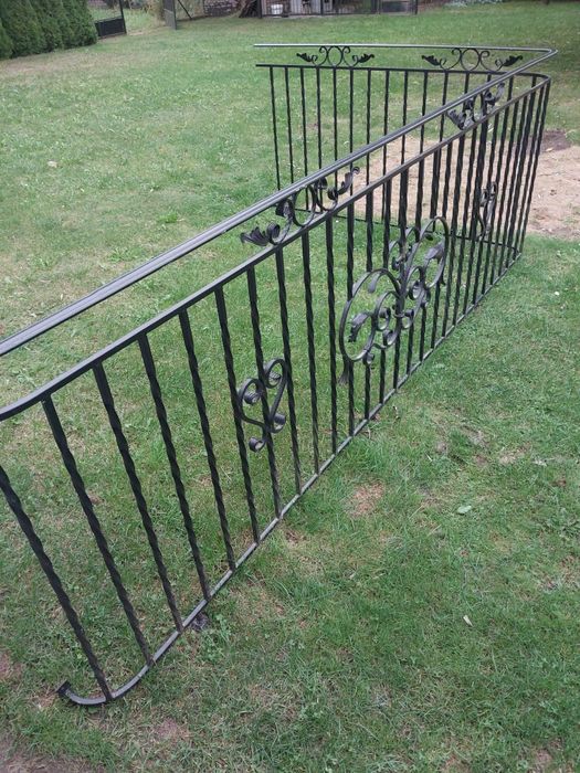 Balustrada stalowa balkonowa/tarasowa