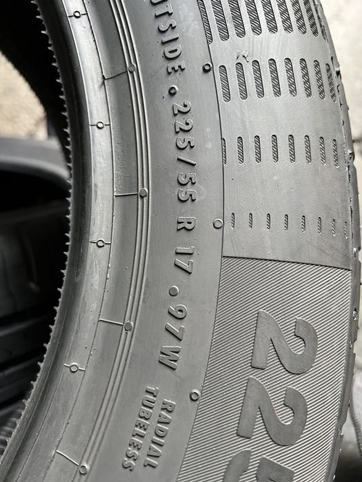 225/55/17 R17 Continental ContiEcoContact 5 4шт новые
