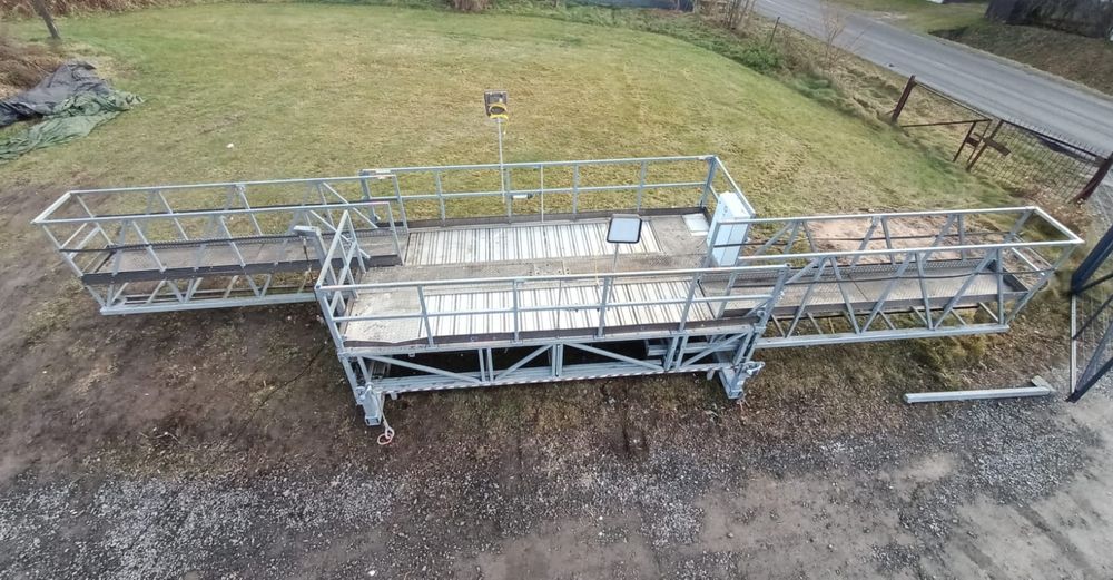 Podest wiszący , winda budowlana