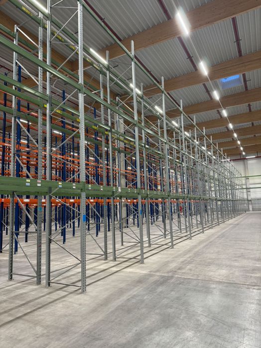 Regał paletowy metalowy sklepowy garażowy przemysłowy magazynowy STOW