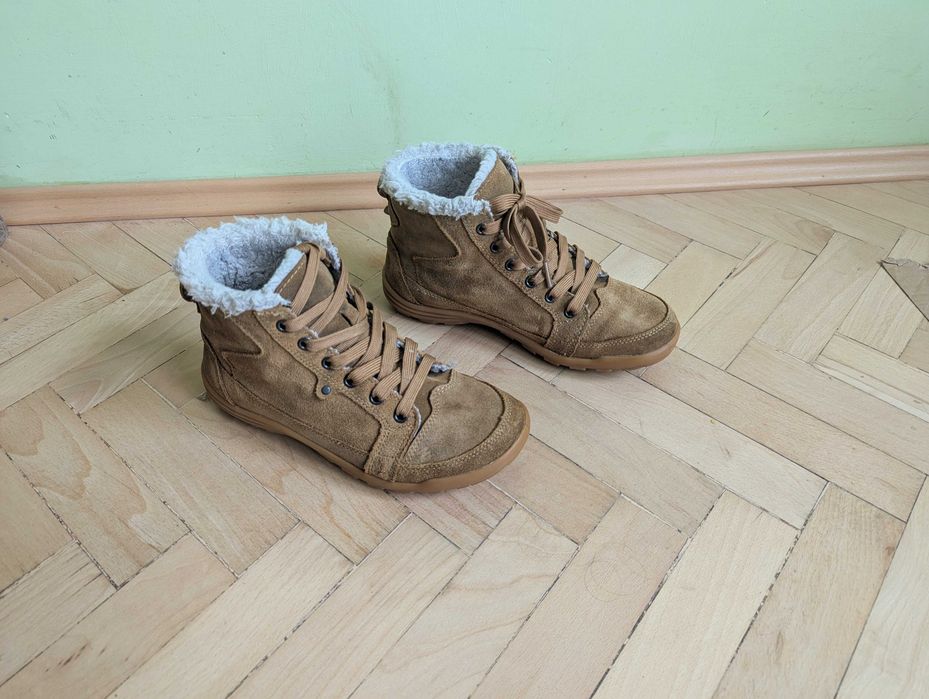 Buty trekkingowe skórzane,rozm.37 Quechua