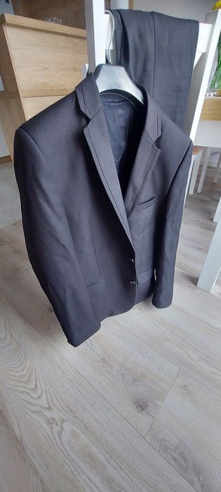 Garnitur męski czarny