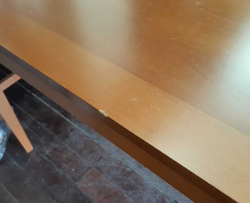 Mesa Secretária INTERFORMA 130x70x76cm Cerejeira