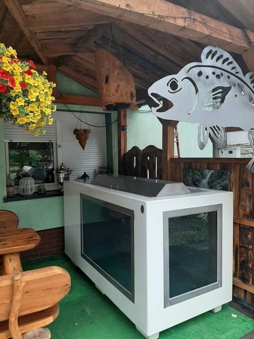 Basen SDK Ostróda - do ekspozycji ryb i sprzedaży