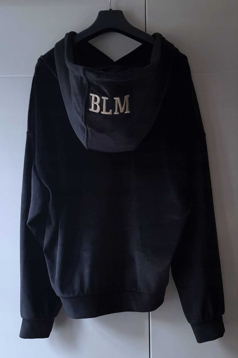 Damska Bluza Welurowa Z Kapturem Blm |R. S