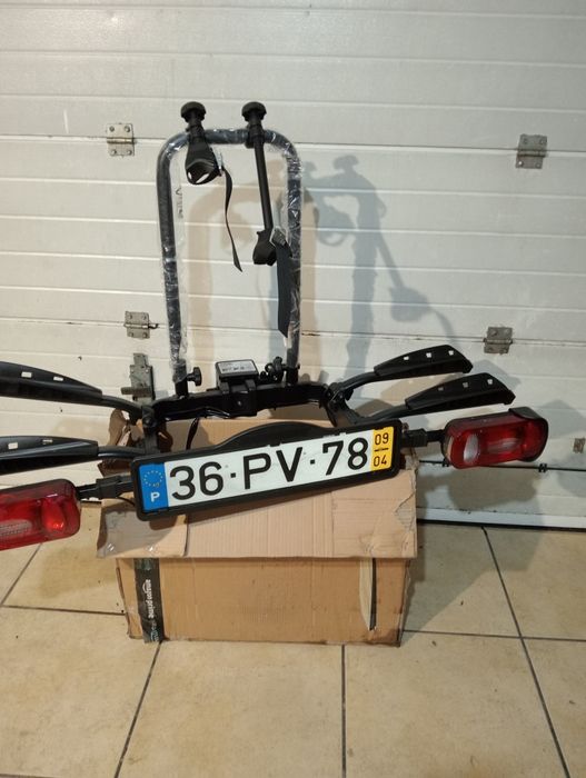 Suporte de bikes na bola de reboque