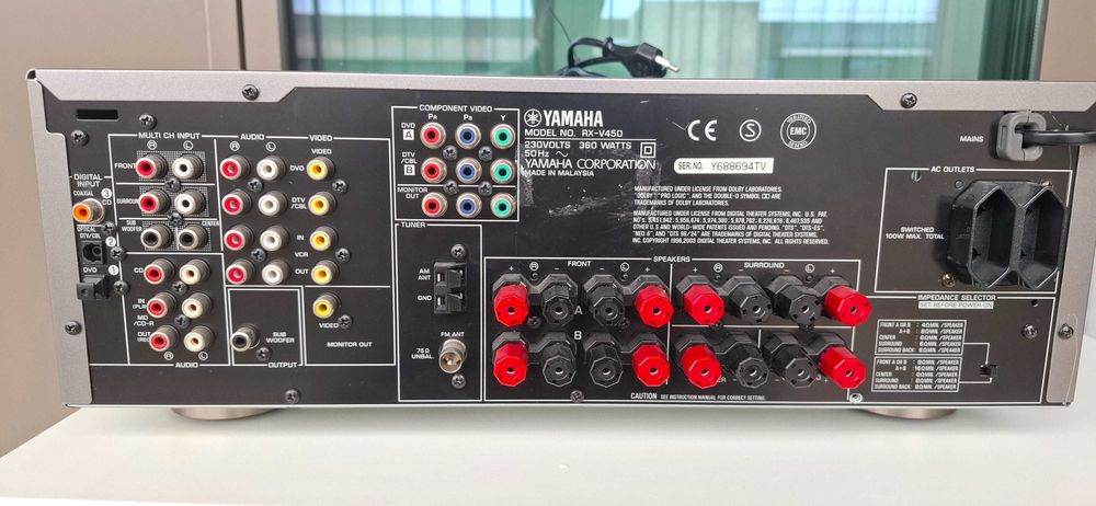 Home Cinema – Yamaha RX-V450 + DALI Concept 1 + DALI Concept Center