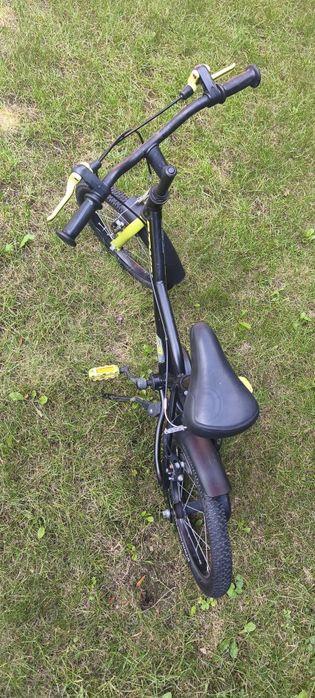 Dziecięcy rower Martes Wally 16" B'Twin Dark Hero 500