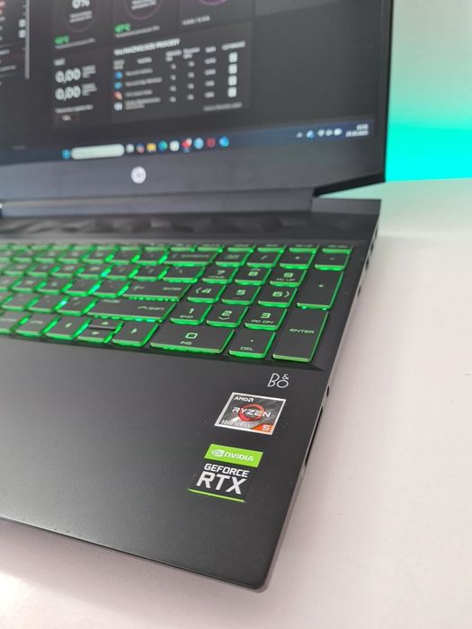 ‼️Gamingowe laptop HP RTX 3050 6-rdzeni 430 godzin‼️