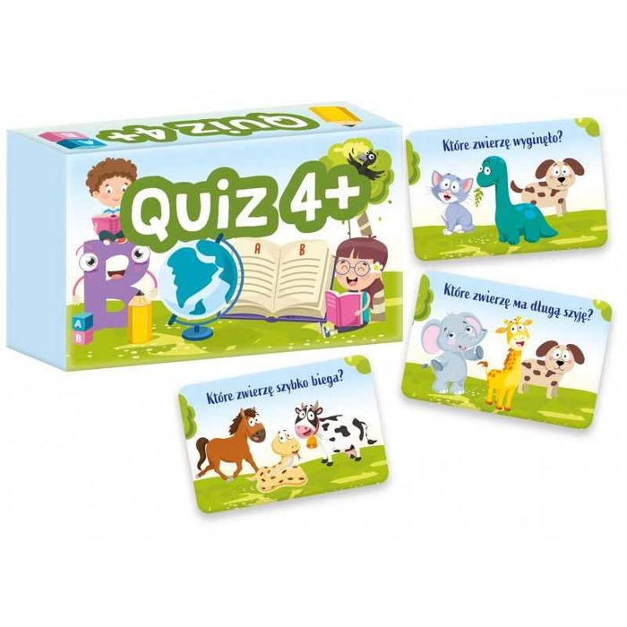 Kangur gra QUIZ 4+ mini PODRÓŻNA