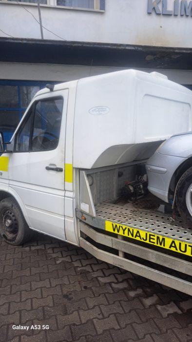 Zabudowa sypialna laweta kurnik Mercedes Sprinter