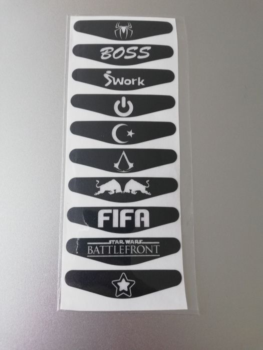 10 Autocolantes stickers para comando ps4