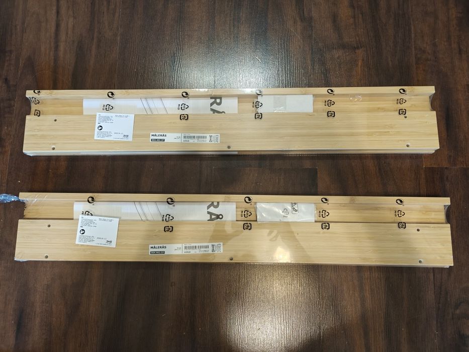 2 Półki Ikea Maleras dł. 75 cm