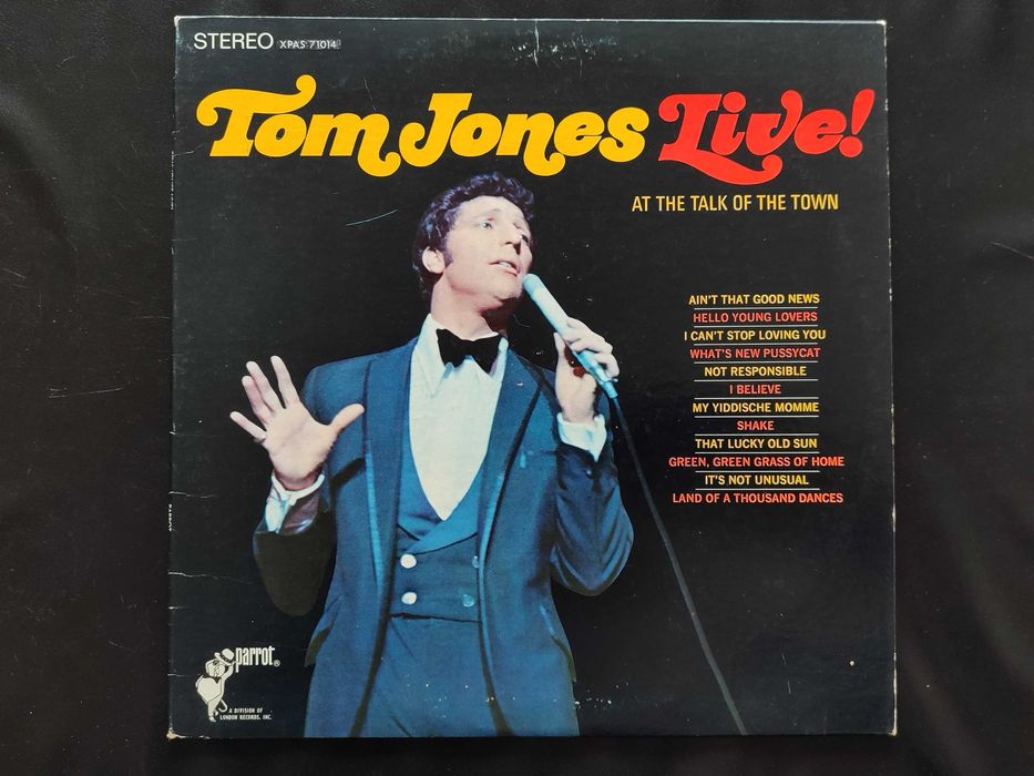 Tom Jones Live! At The Talk Of The Town (LP vinil)