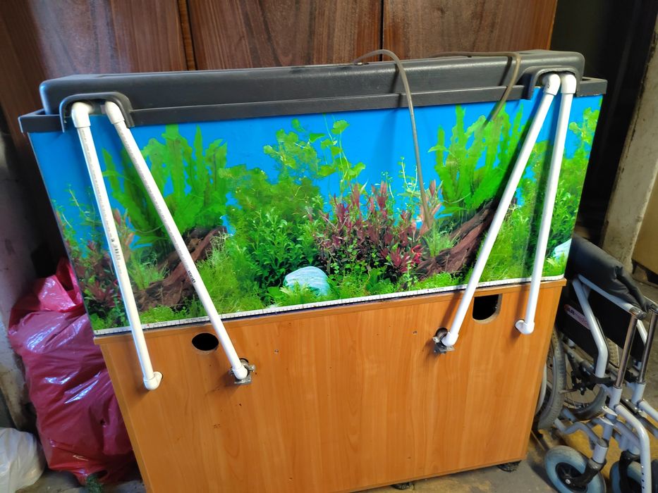Akwarium 240 l szafka pokrywa