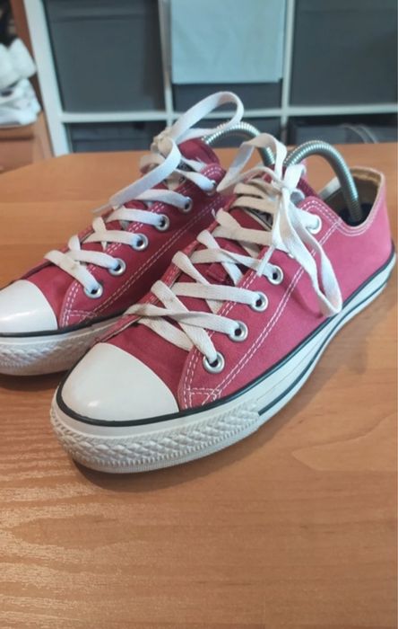 Czerwone trampki męskie Converse buty sportowe