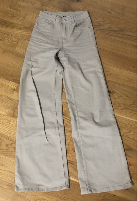 Beżowe spodnie H&M, jak nowe!