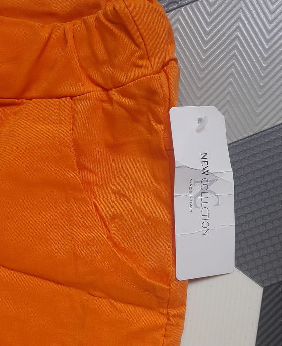 Nowe spodnie gnieciuchy roz uni