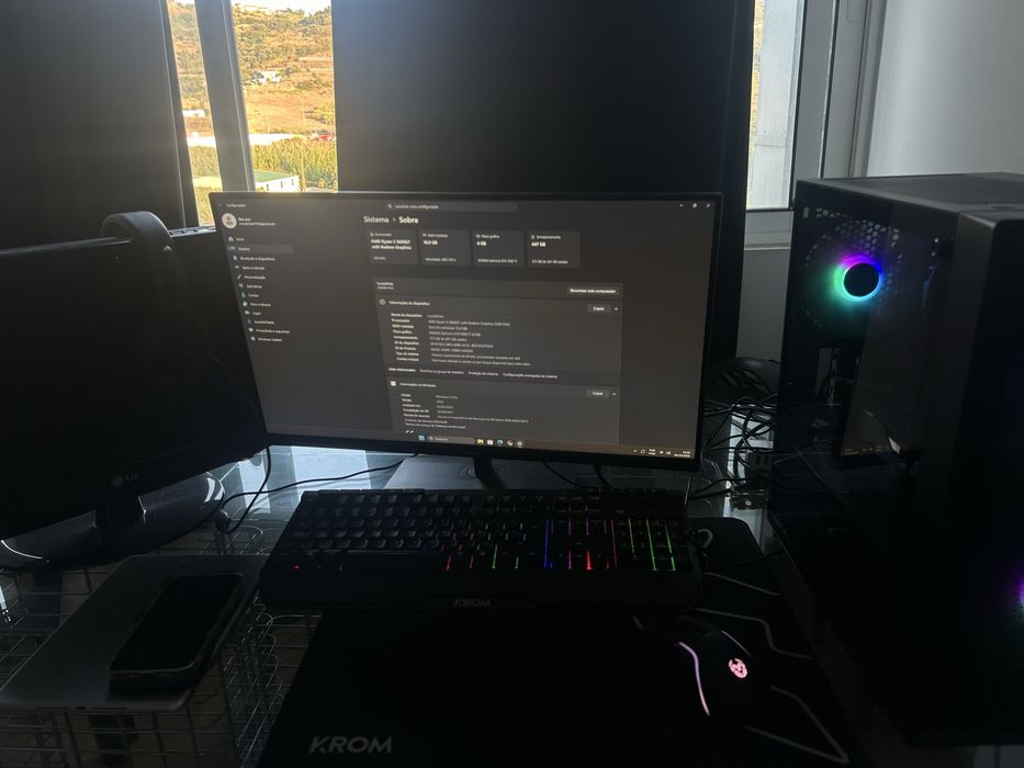 Pc gamer setup completo