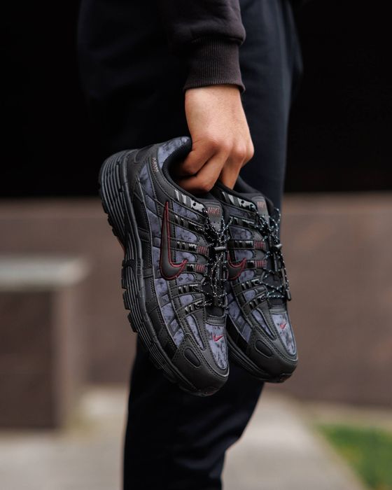 Nike P-6000 Black/Burgundy Crush