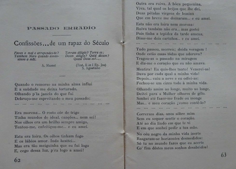 Lume Novo (Rimas da Crença e do Sangue) de José Maria Gaspar - 1ª Edição 1936