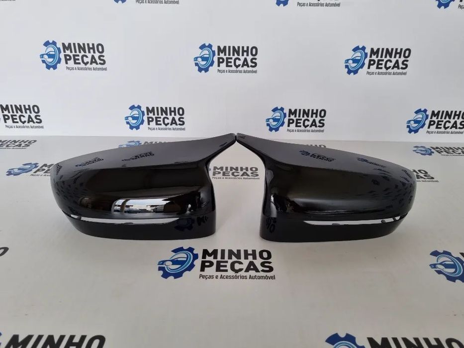 Capas de Espelho BMW Serie 5 (G30/G31) Look M5 Preto Brilho