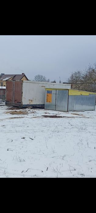 Kontener izoterma pakamera barak ocieplony