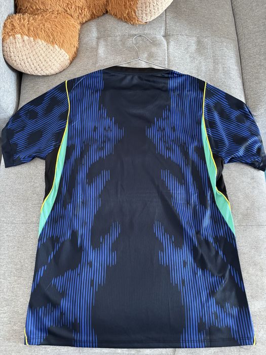 Camisa Brasil CBF Jordan Azul Tam L