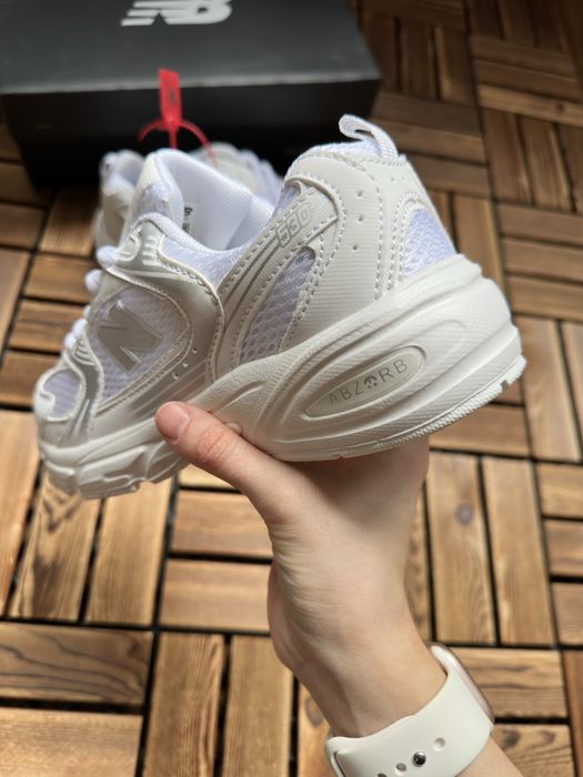 Кросівки жіночі new balance 530 white білі нью беланс